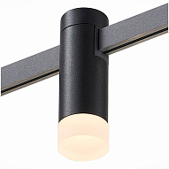 ST812.406.03 Магнитный трековый светильник FARM Черный LED 1*3W 3000K 210Lm Ra90 IP20 D29xH90 24V ФАРМ 500_191_2946427